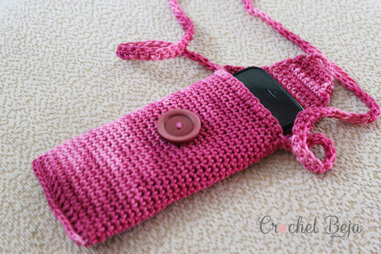 CROCHET PHONE CASE FREE PATTERN