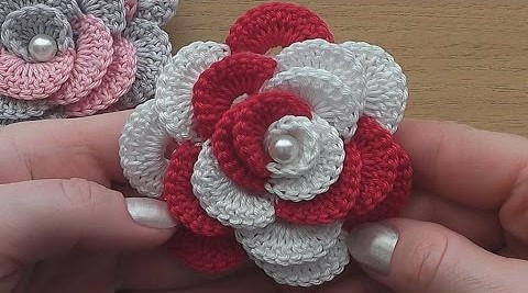 EASY CROCHET ROSE YOU NEED TO MAKE