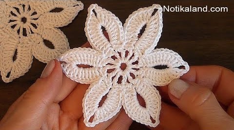 EASY CROCHET LACE FLOWER YOU SHOULD LEARN