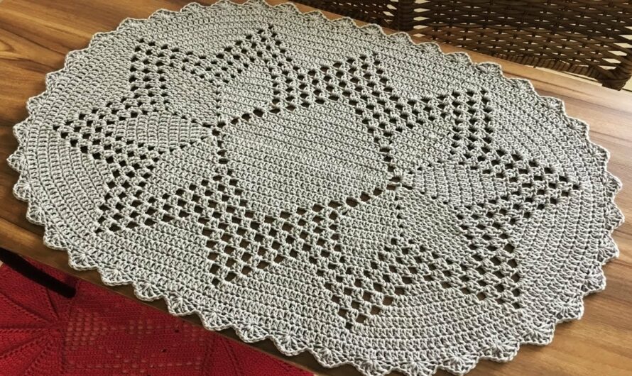 CROCHET FLOOR RUG TO MAKE FOR YOUR HOME