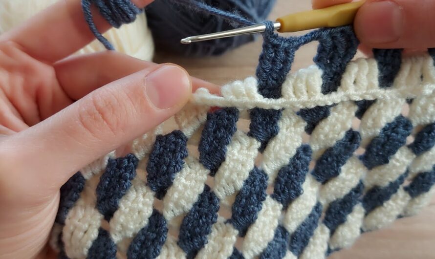 UNIQUE CROCHET STITCH FOR ANY KIND OF PROJECT