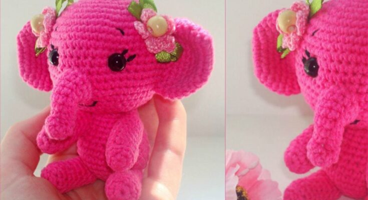 Amigurumi Elephant Free Crochet Pattern