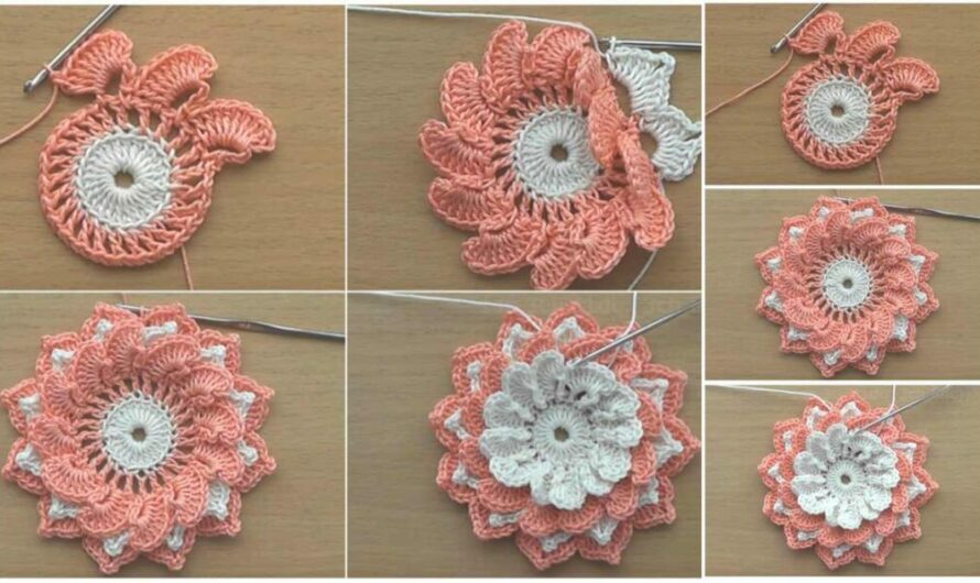 VERY EASY FLOWER EMBELLISHMENT