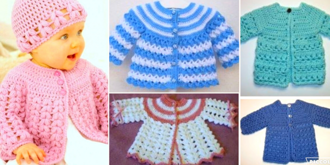 Beautiful crochet baby clothes / Step-by-step tutorial course