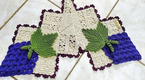 Crochet Path Grape Clusters – Step by Step