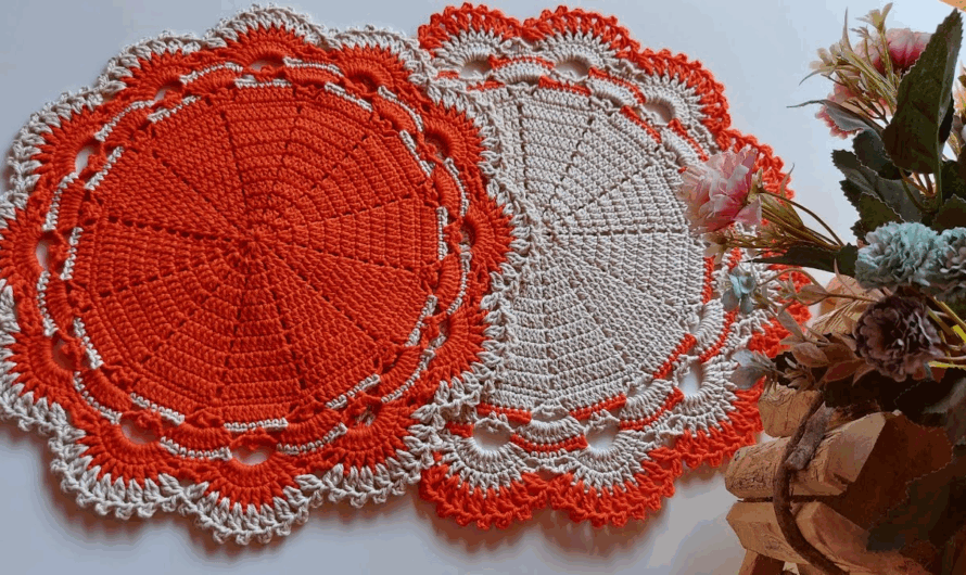 How to crochet a sous plat Angela | Video tutorial