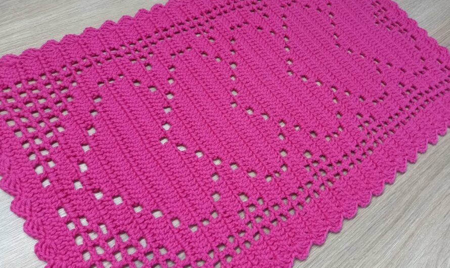 SIMPLE AND EASY CROCHET HEART TREADMILL | Video tutorial