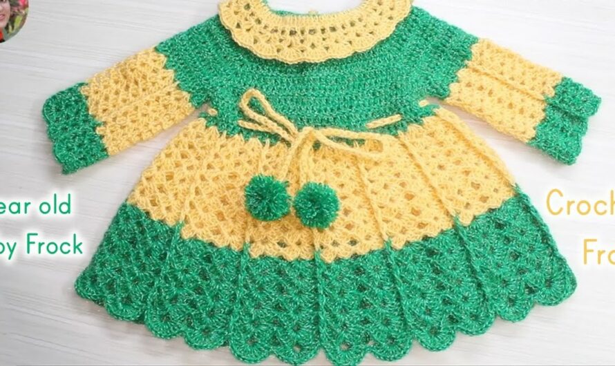 1 Year Old Baby Dress Pattern – with Subtitles