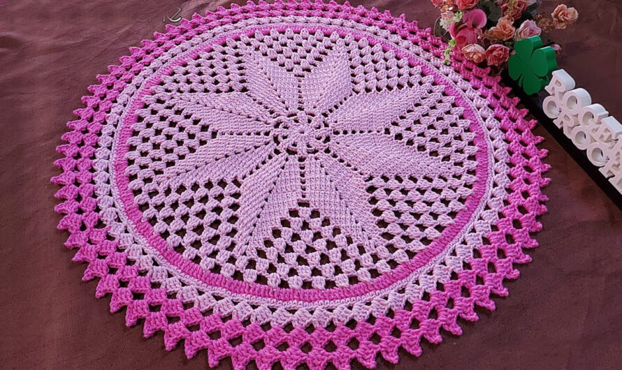 Round Rug for Beginners/Step by Step | Video tutorial