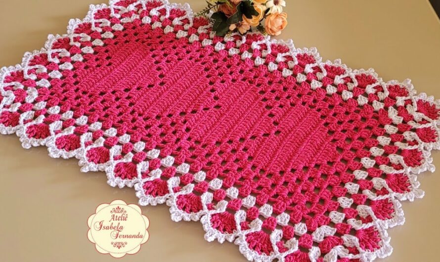 Heart Rectangular Rug Fast Easy and Cheap | Video tutorial