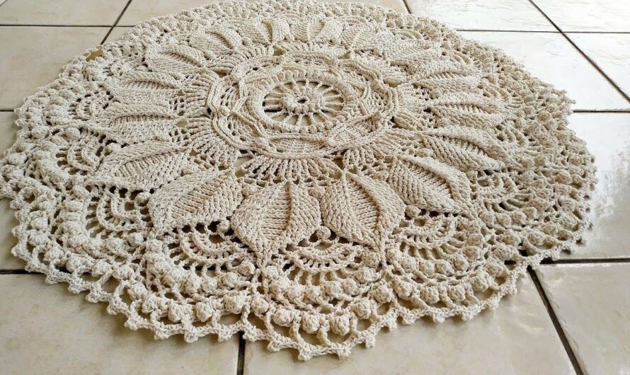 Russian Rug in Escudo Crochet – Step-by-Step