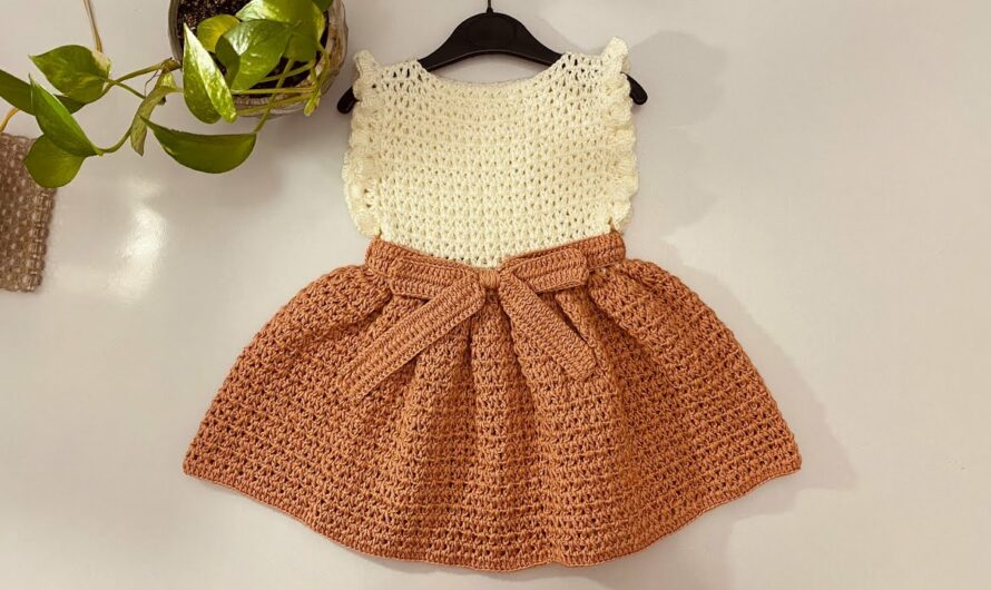 How to Crochet Simple And Elegant Dress