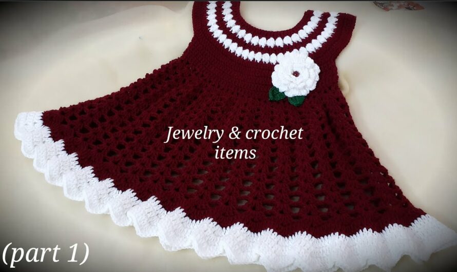 Simple & Easy Crochet Baby Dress Pattern