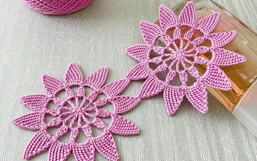 Fantastic Very Easy Crochet Sunflower Motif Pattern 🌻