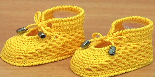 beautiful crochet knitted shoes / Step-by-step tutorial course