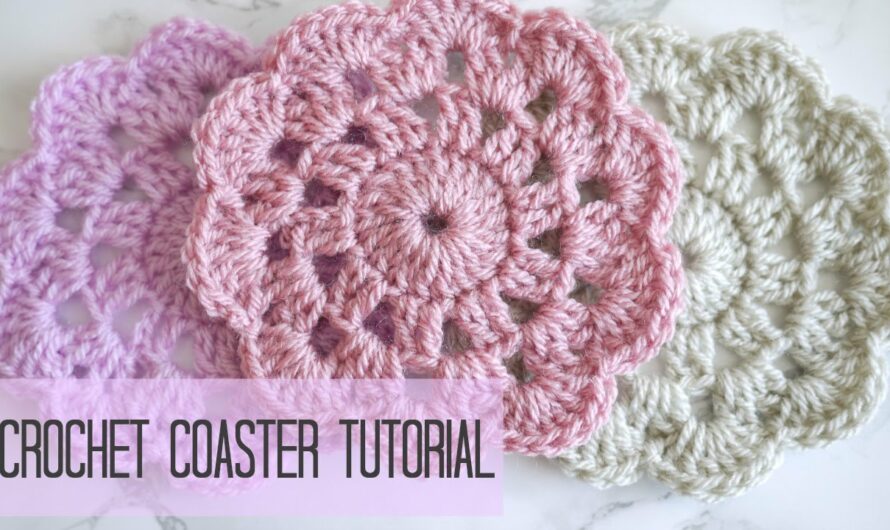 CROCHET: how to crochet a coaster