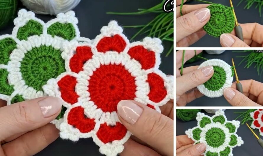 How to make a wonderfully easy crochet coaster