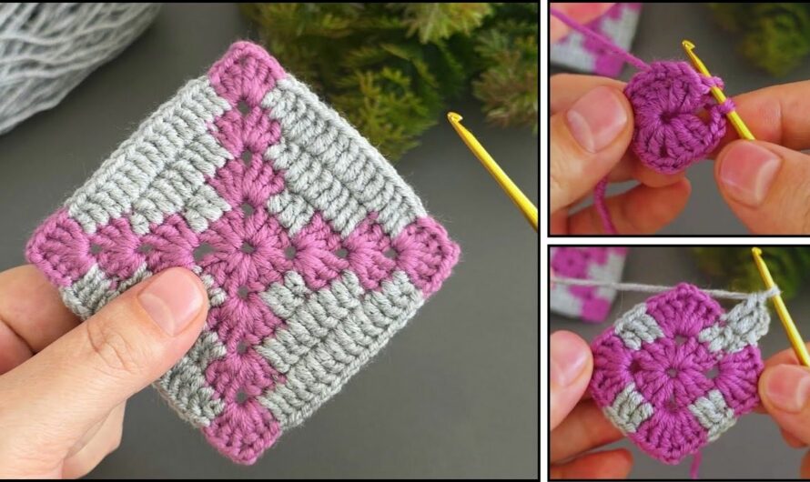 How to Crochet a Striped Baby Blanket🧶✨💖👶🏻👶👶