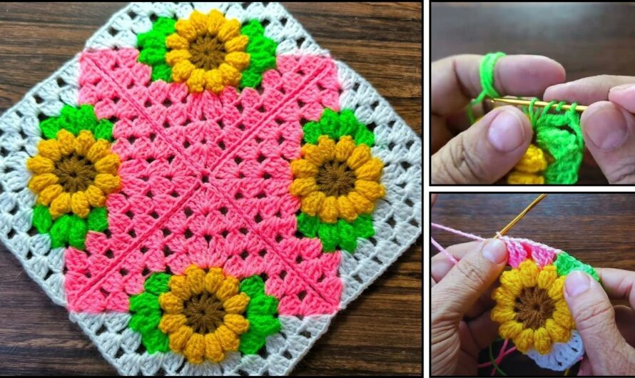 How to Crochet a Tablecloth🧶✨💖🌺🌺🌺