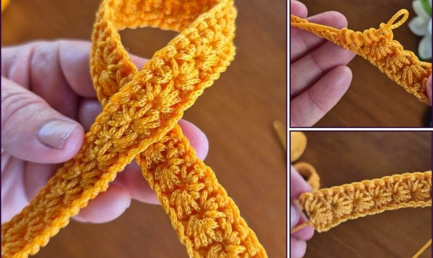 How to Crochet a Sturdy & Stylish Bag Handle 🧶🧶✨✨💖💖