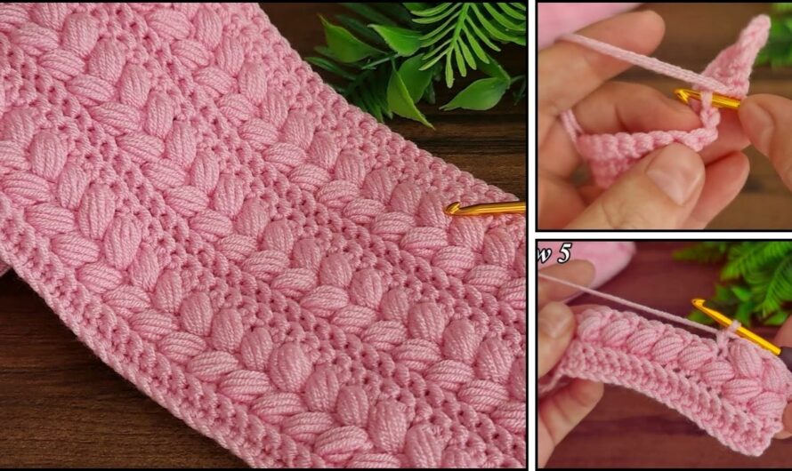 How to Crochet Stitch for Baby Blanket &Bag❤✨💖💖🥰🥰