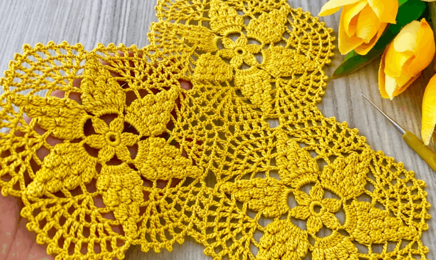 🍿 Popcorn Lovely Square Motif Tutorial (Beginner Friendly)✨😍💖