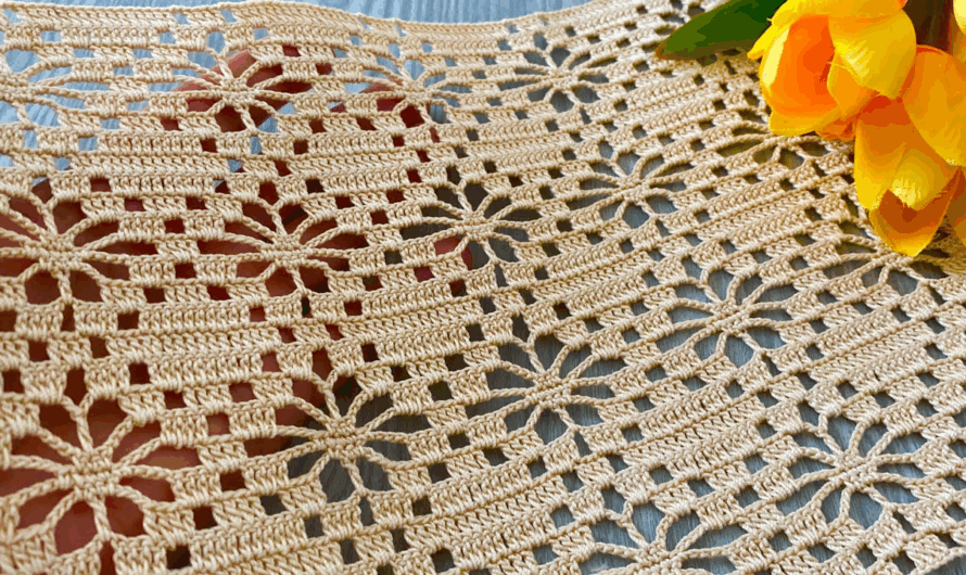 ✨How to Make Gorgeous Tile Crochet Pattern Blouse and Tunic (The Easiest Way)🧶💖😍