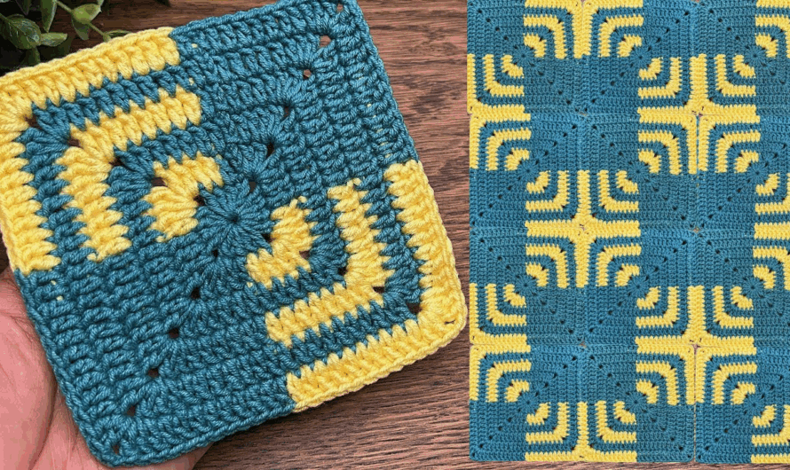 😍How to crochet granny square tutorial for beginners❤💖🌺