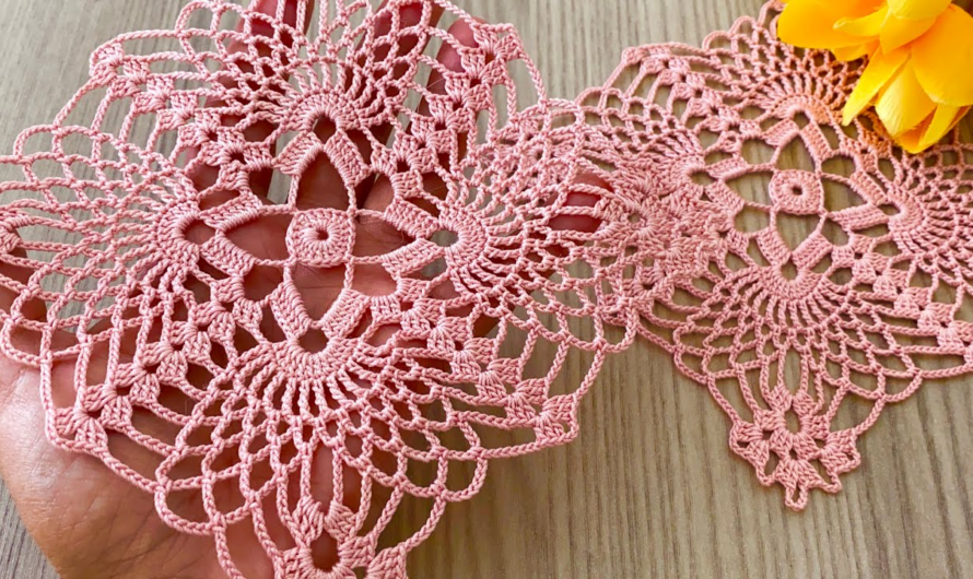 🌟 Lacy Filigree Square Motif Tutorial🌺🌸💕
