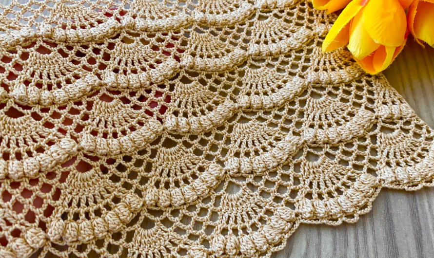 🧶The Newest and Most Beautiful Crochet Multi-Purpose Pattern Tutorial💕