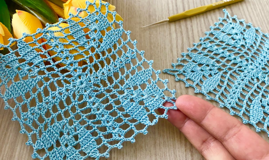 Crochet 💚 Perfect Square Motif Pattern Step by Step💕