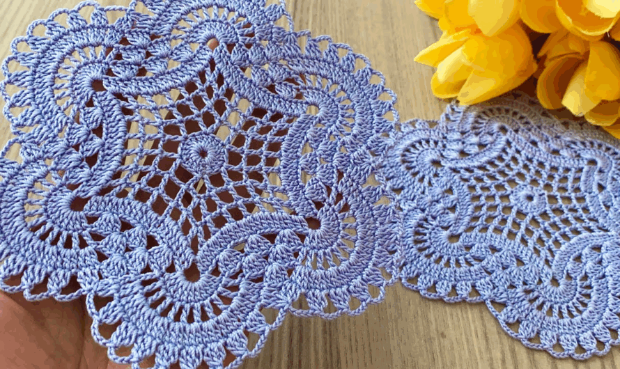 🔶 Classic Granny Hexagon Motif Tutorial🌼🌷🌺💕