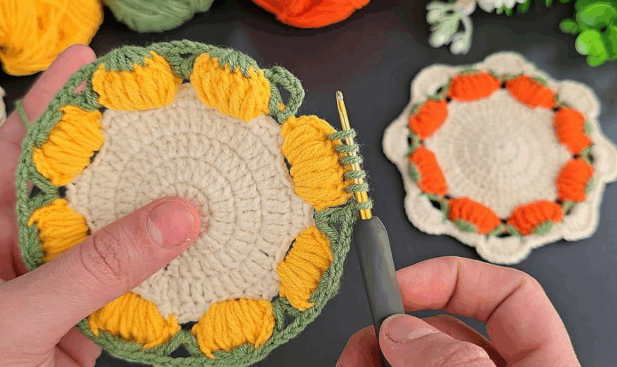 How to Crochet Pumpkin Table Decor | Fall & Halloween Idea | Step-by-Step Pattern🍀🍀🍀