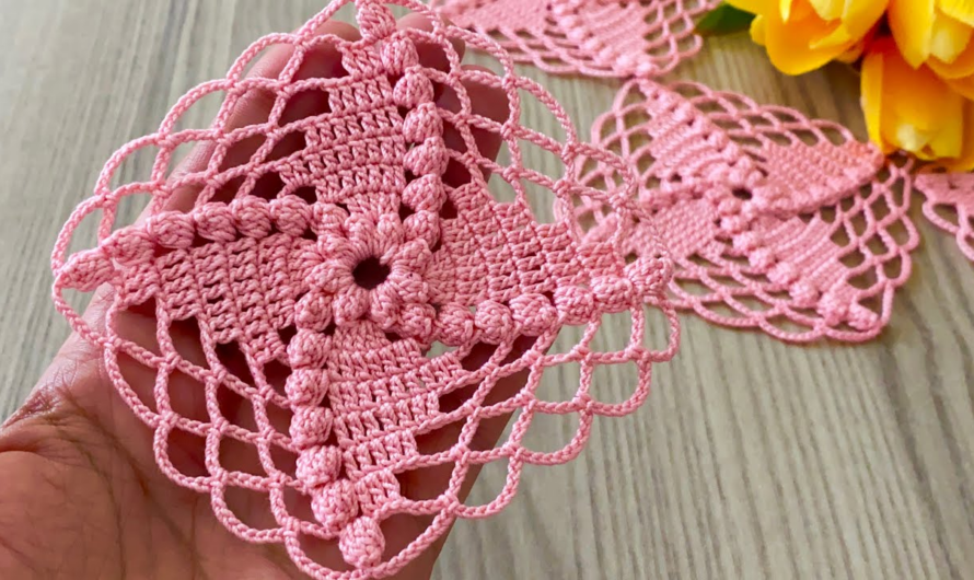 🥰 Crochet Runner Blouse Shawl Pattern✨💕