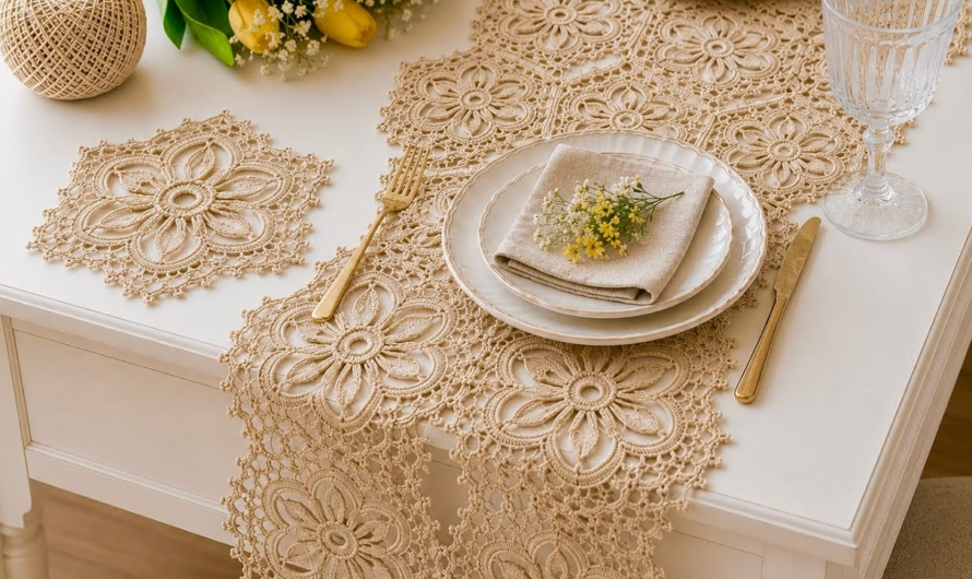 ⭐️ How to Make a 6-Pointed Motif for All Projects💖