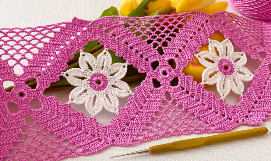 🌸Incredibly Beautiful Crochet Pattern🌸How to Make a Unique Pattern for All Projects