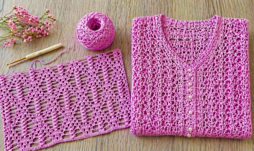 How to Make a Unique Pattern for Blouses, Runners, and Shawls💕🌺
