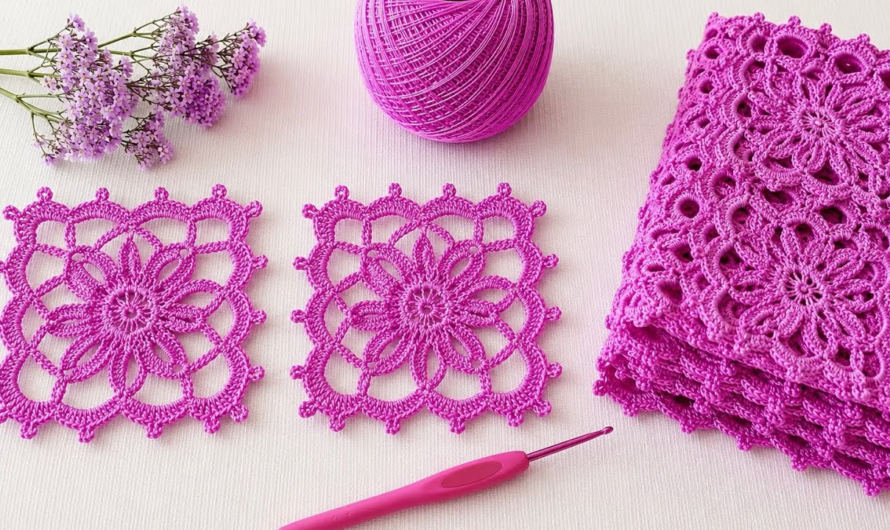 🌸An Incredibly Beautiful Favorite Crochet Motif🌸 