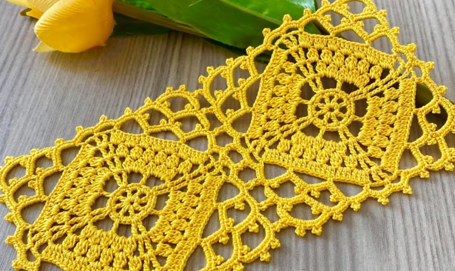 😘The Most Beautiful Square Crochet Motif 🤗 