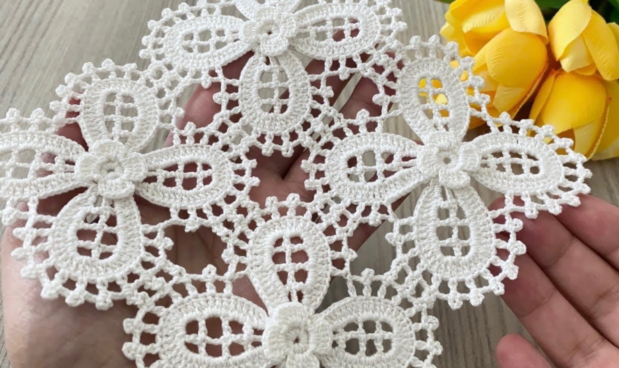 💖🌺Crochet Motif Pattern Multipurpose Runner, Blouse 