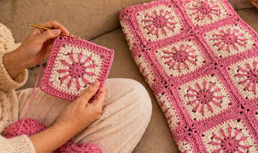 💖😘How to Crochet a Gorgeous Granny Square Step by Step Tutorial