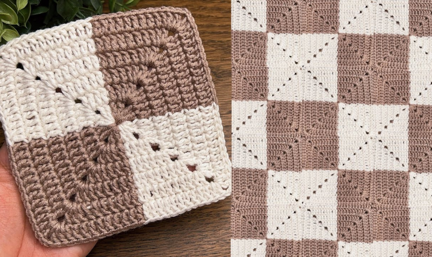 💖🌸How to crochet granny square